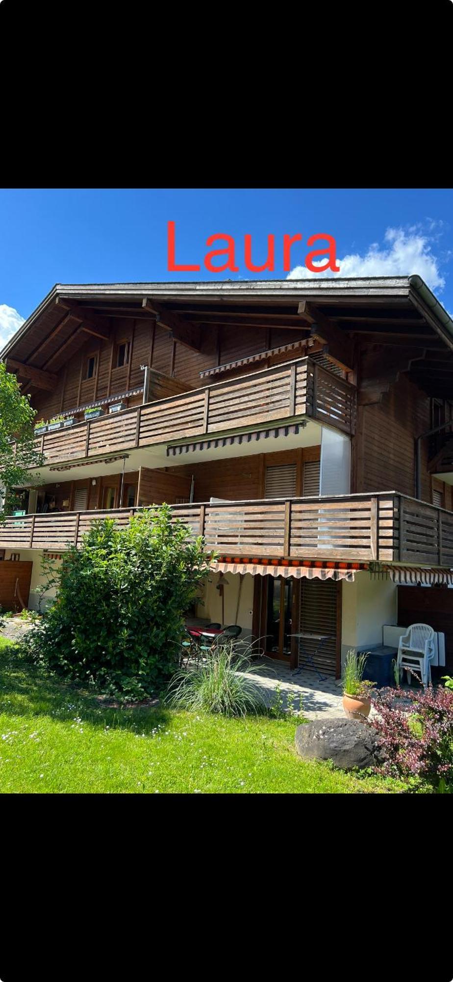 Apartment Laura Wilderswil Exterior foto
