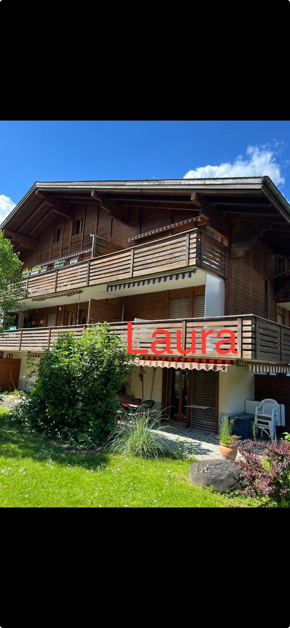 Apartment Laura Wilderswil Exterior foto